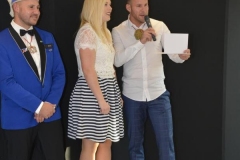 Das Prinzenpaar der Saison 2018/19 Sebastian I & Natascha I hält seine Abschiedsrede.